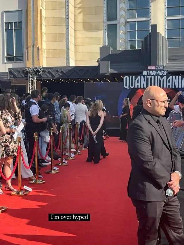 Billy Davidson hadiri gala premiere film Ant-Man and the Wasp: Quantumania di Australia (Foto: Instagram @billydavidson_)