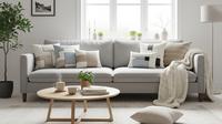 Gaya sofa terbaru scandi snugness. [Foto: Gemini]