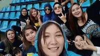 Kelompok suporter Persib Bandung Viking Girls. (Foto: IG @girlsviking official)