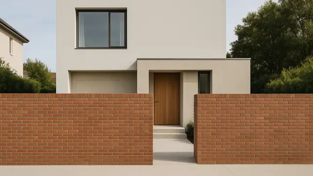 Gambar Pagar Tembok Sederhana dan Keren