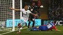 Manuel Lanzini mencetak satu-satunya gol untuk kemenangan West Ham United saat melawan Crystal Palace pada lanjutan Premier League pekan ke-8 di Selhurst Park, (15/10/2016). (Action Images via Reuters/Matthew Childs)