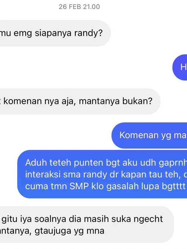5 Chat Enggak Jelas Tanya Hubungan Orang Ini Bikin Kesal