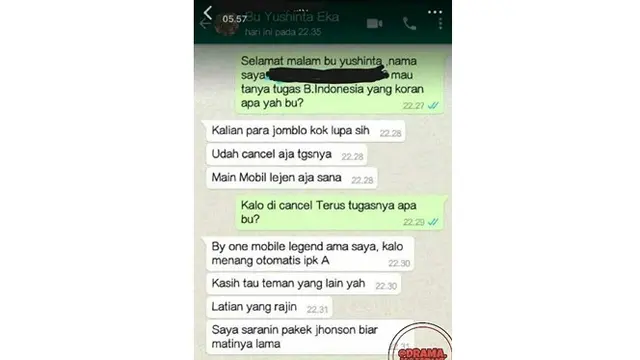 5 Chat Minta Tugas Ini Bikin Geleng Kepala Sekaligus Geregetan