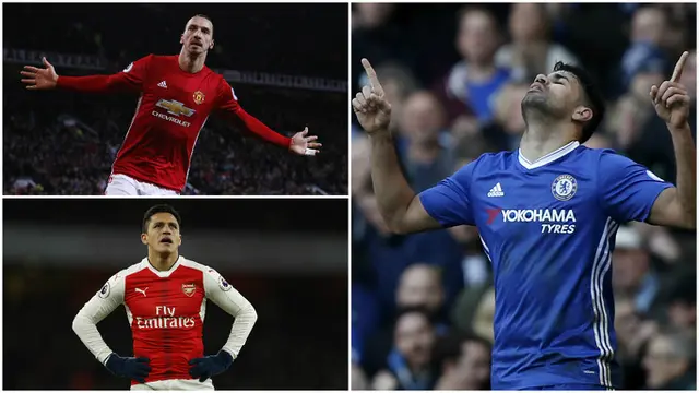 Pencetak Gol Terbanyak Premier League hingga Pekan ke-18
