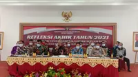 Kepala Kanwil Kemenkumham Banten, Tejo Herwanto. (Kamis, 30/12/2021). (Liputan6.com/Yandhi Deslatama).