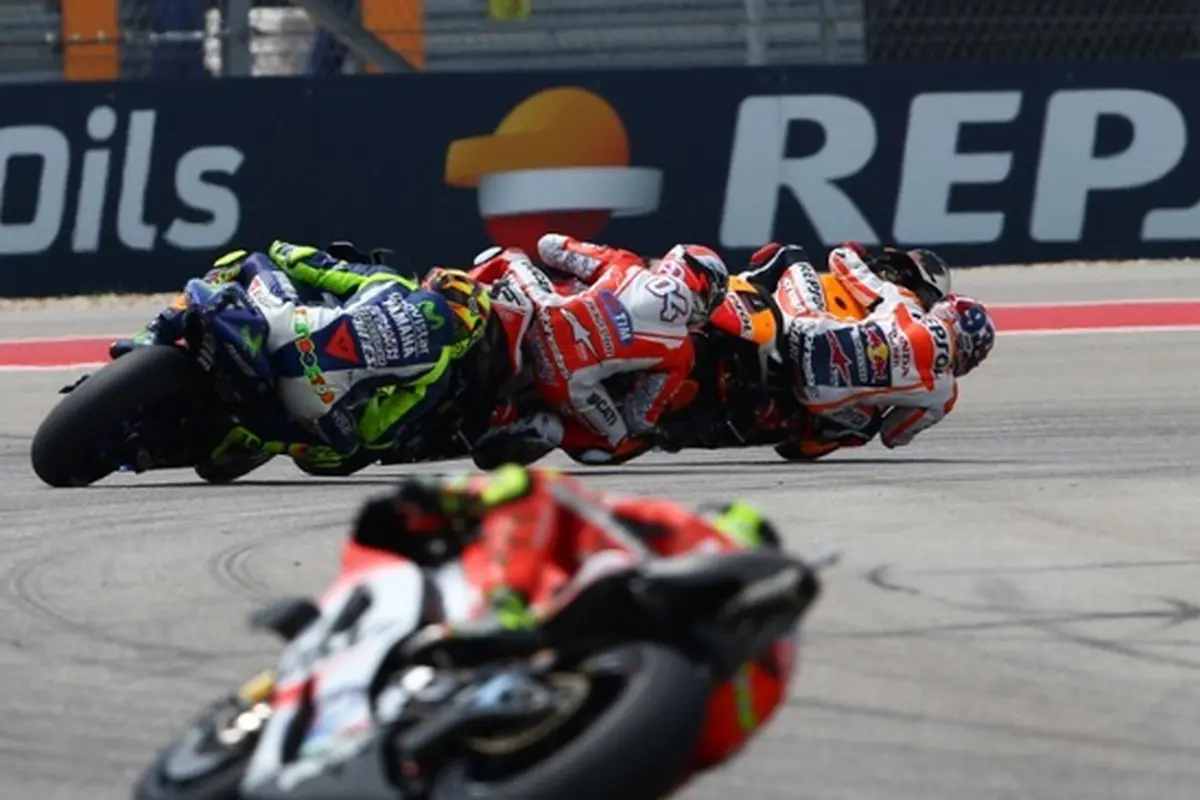 Tiga Pebalam Terdepan GP Austin 2015 (Sumber foto: Crash)