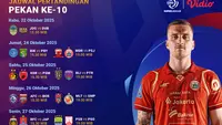 Catat Jadwal Lengkap BRI Super League 2025/26: Pekan Ke-10 Tayang Eksklusif di Vidio