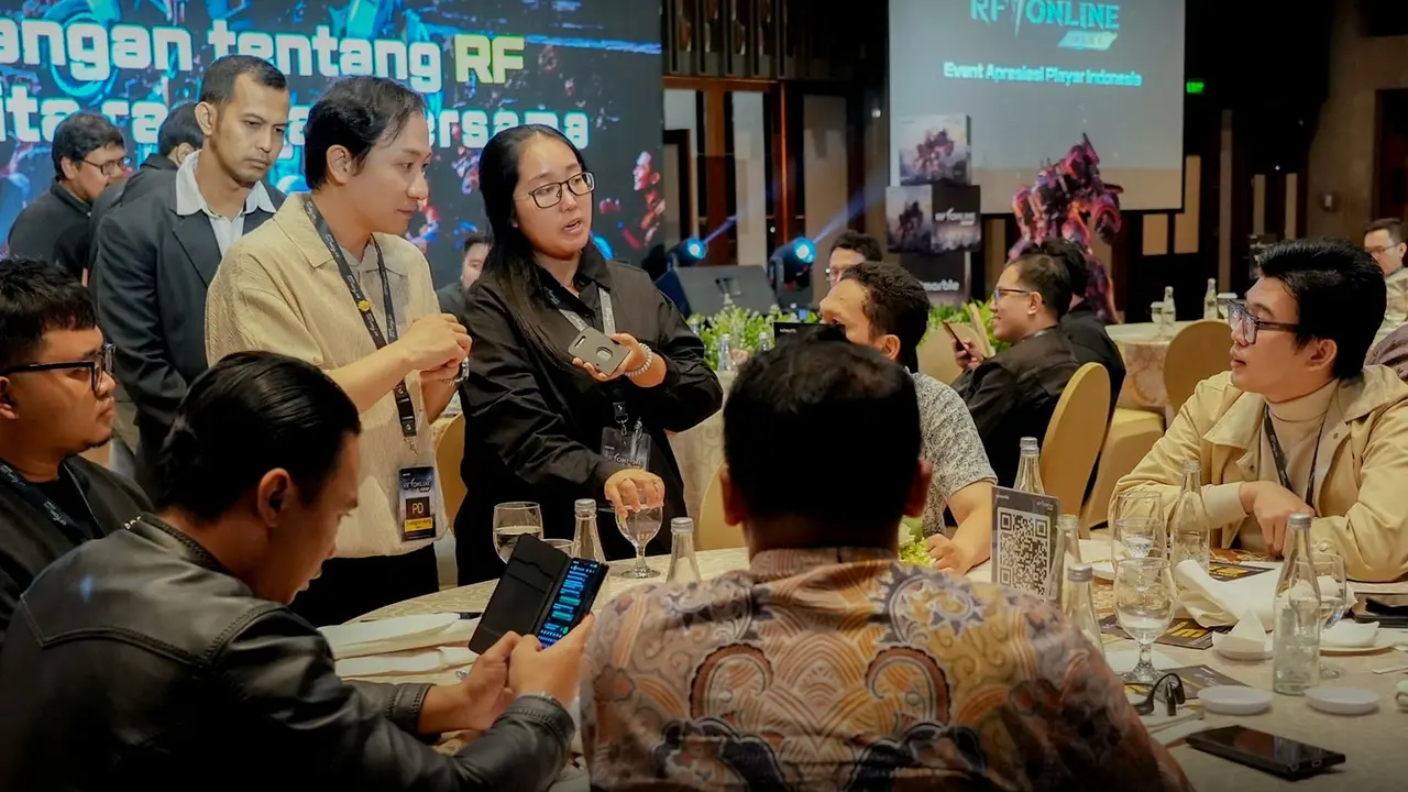 Pertemuan para gamer 'RF Online Next' dan komunitas lokal. Credit: Netmarble