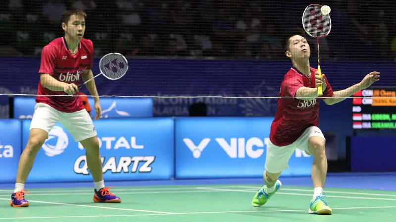 Malaysia Open: Kevin / Marcus Hattrick Gelar dalam Sebulan