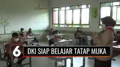 Status PPKM turun menjadi Level 3, 610 sekolah di DKI Jakarta akan memulai pembelajaran tatap muka pada 30 Agustus 2021 mendatang. Kapasitas siswa yang mengikuti PTM dibatasi maksimal 50 persen, prokes ketat, dan seluruh pihak harus sudah divaksin.