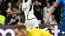 <p>Real Madrid unggul lebih dulu lewat gol yang dicetak Vinicius Jr pada menit ke-65. (JAVIER SORIANO/AFP)</p>