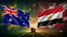 Ilustrasi Australia Vs Mesir di 32 besar Piala Dunia 2026. (Dok. Bola.com by AI)