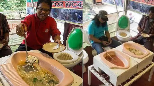 6 Potret Alat Makan Tak Biasa Ini Nyeleneh, Bikin Geleng Kepala