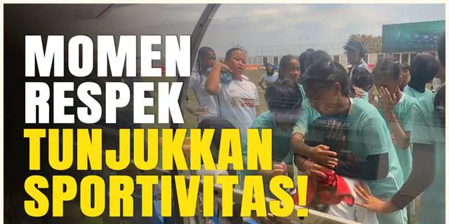 VIDEO: Respek! Momen Pemain Kudus Tunjukkan Rasa Sportivitas ke Pemain Solo di Laga Final MilkLife Soccer Challenge