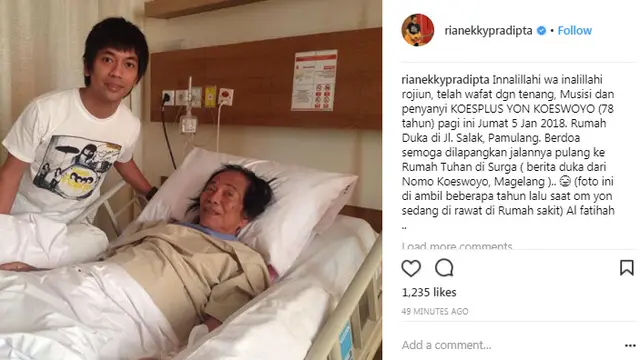 [Bintang] Ryan d'Masiv dan Yon Koeswoyo