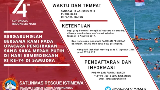 Upacara Unik di Samudra