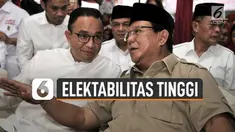 Media Survei Nasional (Median) merilis hasil survei terbaru. Survei tersebut melibatkan 1200 responden yang sudah memiliki hak pilih, tersebar di 34 provinsi.