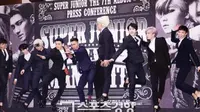 Super Junior tengah berjuang berlatih koreografi demi menyajikan yang terbaik dalam Super Show 6.