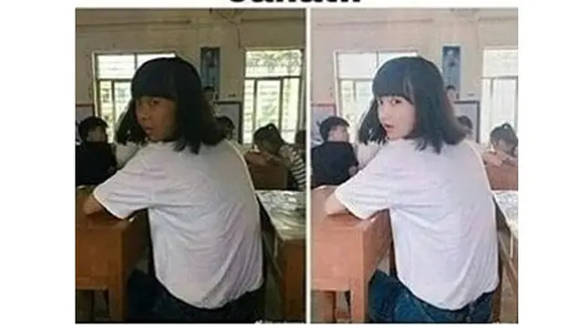Foto pakai kamera cantik (Sumber: Instagram/@recehkocak)