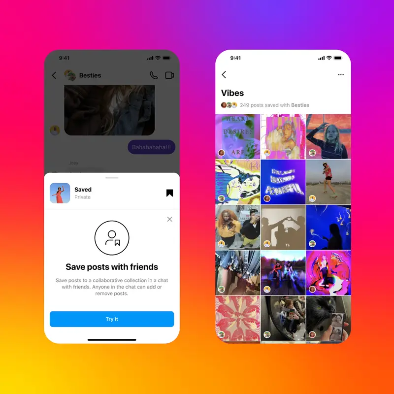 Fitur Koleksi Kolaboratif Instagram