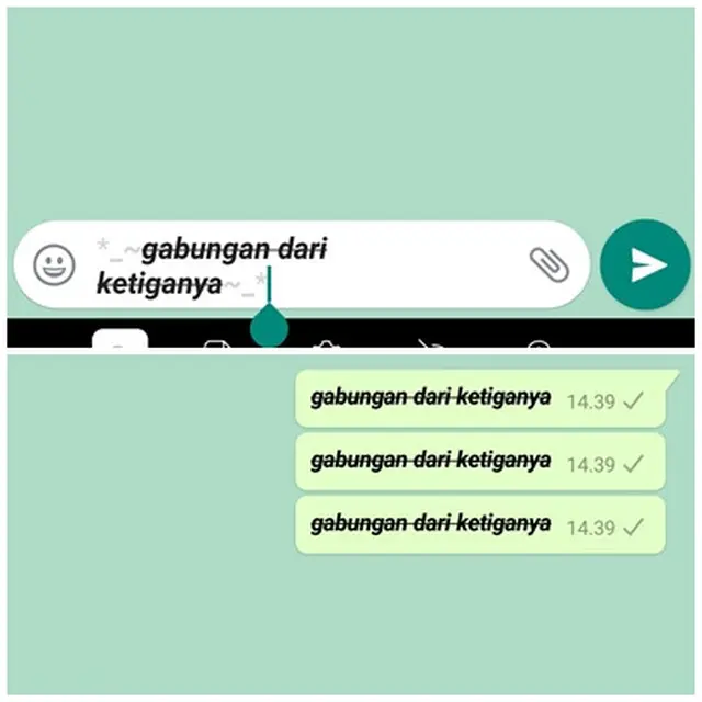 5 Langkah Mudah Mengganti Gaya Font Di Whatsapp Chat Makin Seru Hot 0984