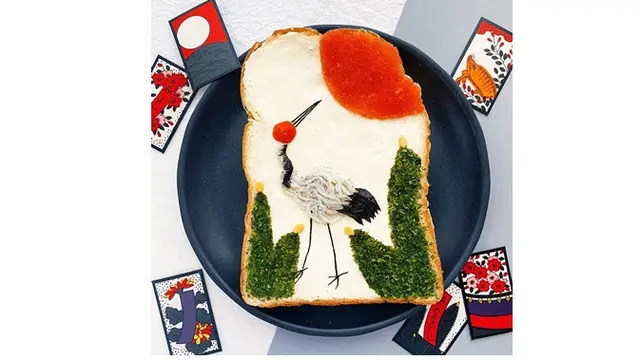 Tak Hanya dengan Meses, Seniman Ini Buat 7 Lukisan Keren dari Roti Tawar