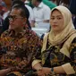 Bupati Bekasi nonaktif Neneng Hasanah Yasin terbukti bersalah menerima suap perizinan proyek Meikarta. Neneng Hasanah divonis hakim Pengadilan Tipikor Bandung, Rabu (29/5/2019). (Huyogo Simbolon)