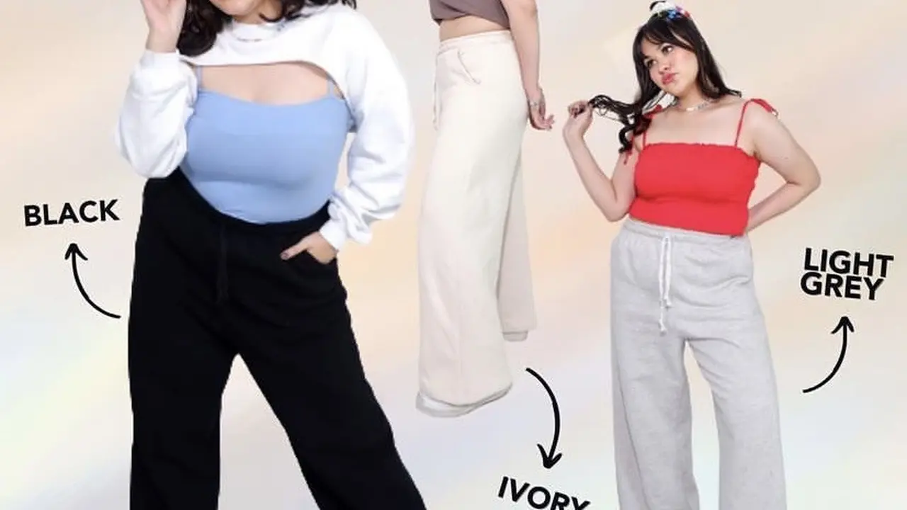 Sweatpants dengan bahan berkualitas
