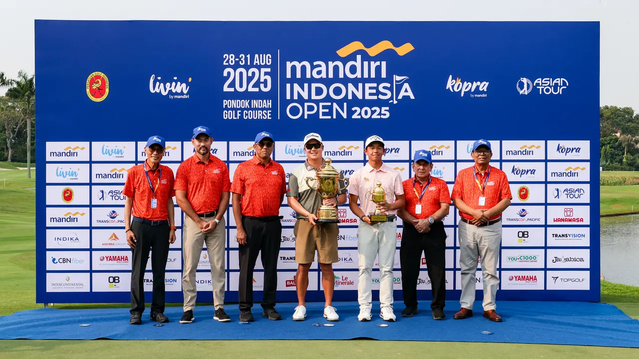 Ukir Rekor, Pegolf Thailand Suteepat Prateeptienchai Juara Indonesia Open 2025
