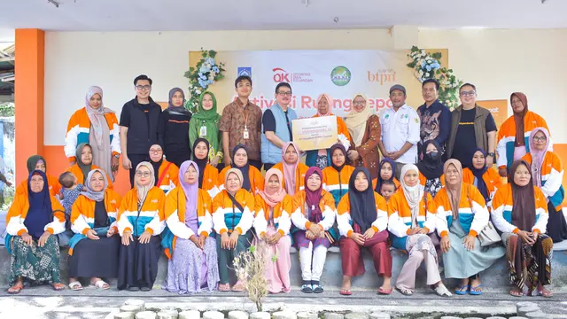 Workshop & Literasi Perempuan Berdaya BTPN Syariah di Sekolah Aisyiyah 2, Mataram, Kamis, 15 Mei 2025. (Foto: BTPN)