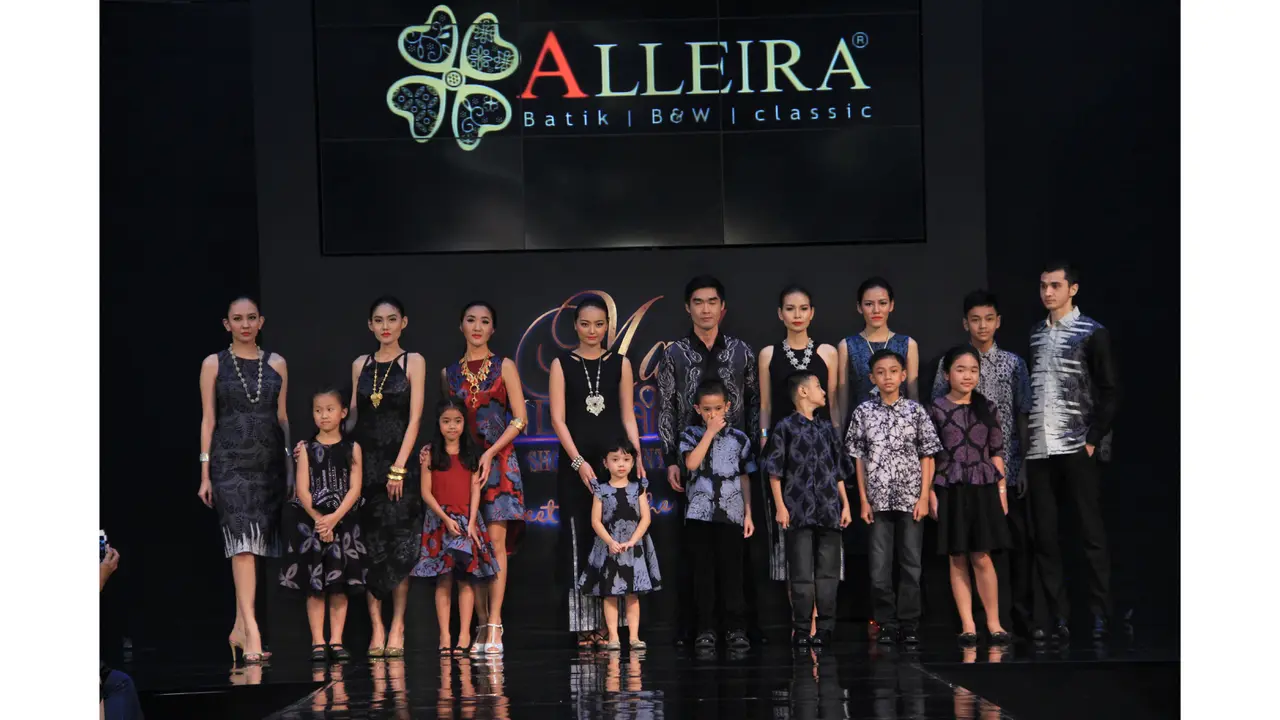 Perpaduan Garis Tegas Batik Tradisional dalam Motif Bunga Alleira