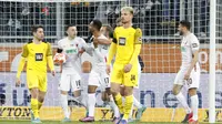 Borussia Dortmund kembali meraih hasil imbang saat menghadapi Augsburg di Bundesliga (AFP)