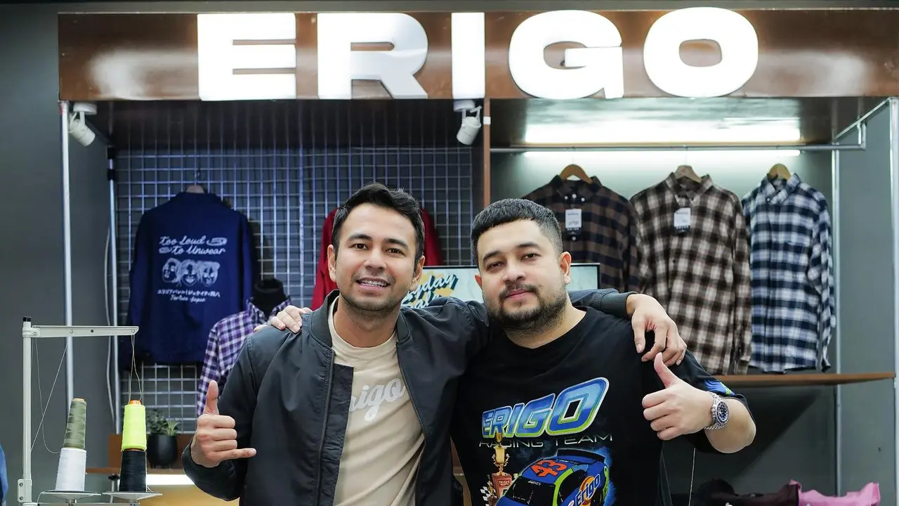 Gandeng Raffi Ahmad, Sesi Shopee Live Erigo Tembus Rekor Omzet 5 Miliar Kurang dari 10 Menit