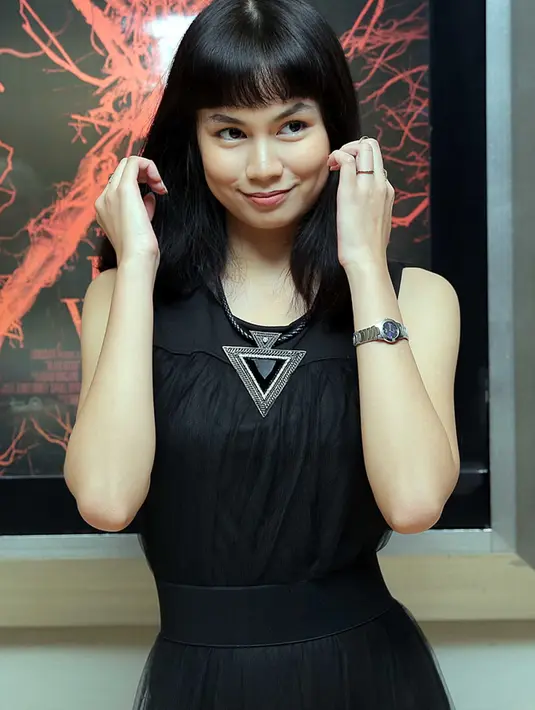 Perempuan yang biasa disapa Rere itu mengaku bersyukur saat kejadian itu bisa cepat bisa ditangani. Salah satu kru film yang bisa mengusirnya. (Deki Prayoga/Bintang.com)