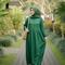 Model Gamis Warna Emerald Tren 2026 (AI)