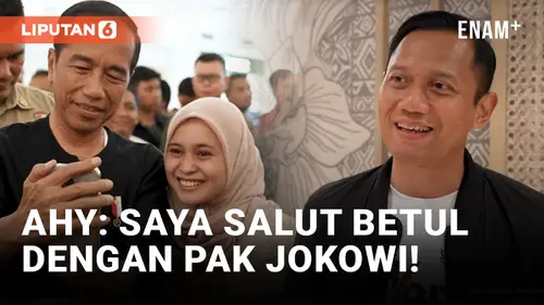 VIDEO: Nge-Mall Bareng di Samarinda, AHY Puji Habis Jokowi
