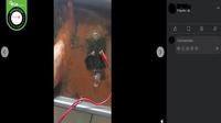 Gambar tangkapan layar klaim tentang merendam kaki dengan metode ion elektrik bisa mengeluarkan racun dari tubuh. (sumber: Facebook)