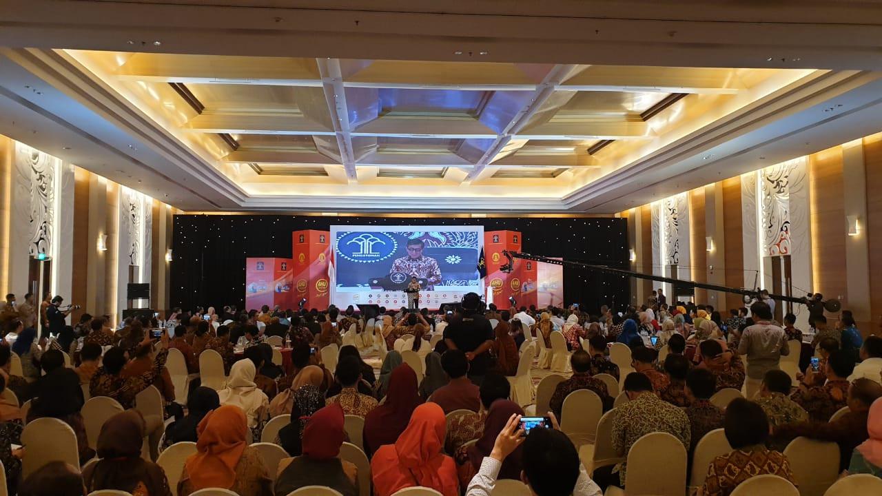 Menkumham Yasonna H Laoly. (Liputan6.com/Nanda Perdana Putra)