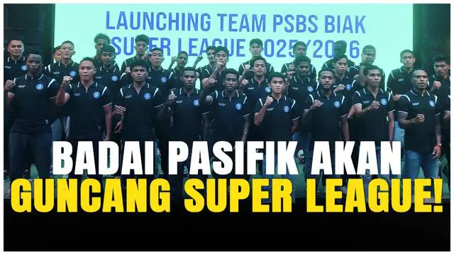 PSBS Biak resmi meluncurkan tim dan jersey terbaru mereka untuk menyambut musim perdana di BRI Super League! Dalam acara penuh semangat yang digelar di Biak, skuad berjuluk Badai Pasifik ini memperkenalkan wajah-wajah anyar dan kostum tempur yang aka...