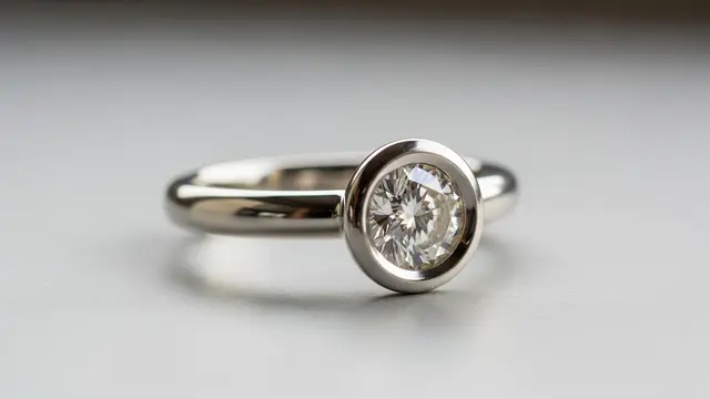 Model Cincin Nikah Mata Satu/ Ilustrasi gambar AI