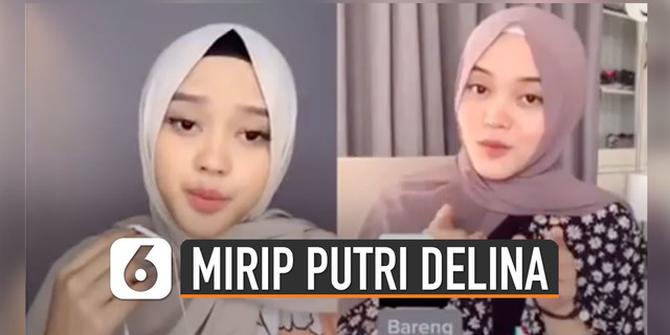 VIDEO: Viral Perempuan Mirip Putri Delina Anak Sule