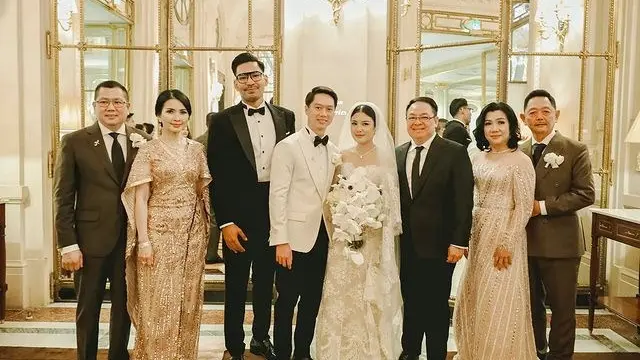 6 Potret Seleb yang Hadiri Pernikahan Kevin Sanjaya dan Valencia Tanoesoedibjo