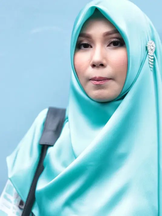 Ditemui di kawasan Kapten Tendean, Jakarta Selatan, Kamis (9/6) wanita berusia 33 tahun itu tidak lagi tambah momongan. Baginya empat anak sudah cukup. (Adrian Putra/Bintang.com)