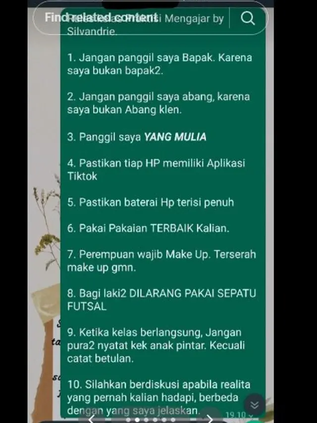 Unik Banget, Dosen di Aceh Dipanggil Yang Mulai dan Panggil Mahasiswanya dengan My Lord dan My Lady