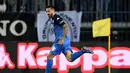 6. Francesco Caputo (Empoli FC) - 8 gol dan 1 assist (AFP/Marco Bertorello)
