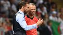 Pria yang dijuluki wasit terkaya di dunia itu ditugaskan untuk memimpin final Euro 2020 pertama Inggris. Kabar bagus buat The Three Lions, mereka lebih sering menang saat dipimpin oleh Bjorn Kuipers. (Foto: AFP/Franck Fife)