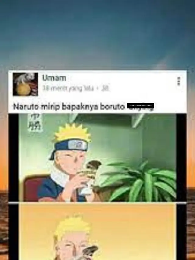 6 Status Facebook Lucu Bahas Naruto Ini Bikin Ketawa Geli