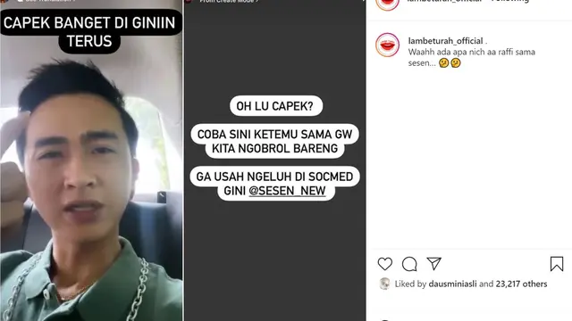 Raffi Ahmad (Foto: Instagram/@lambeturah_official)