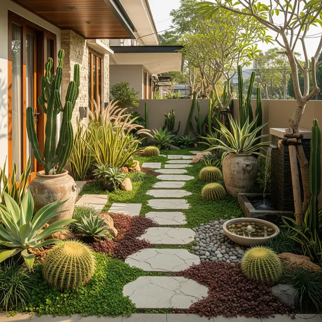 9 Ide Kebun Rumah yang Tetap Cantik Meski Jarang Disiram, Indah Sepanjang Masa