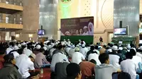 Pengurus Besar Nahdlatul Ulama (PBNU) menggelar peringatan Maulid Nabi Muhammad Saw di Masjid Istiqlal, Jakarta Pusat, Sabtu (8/12/2018).